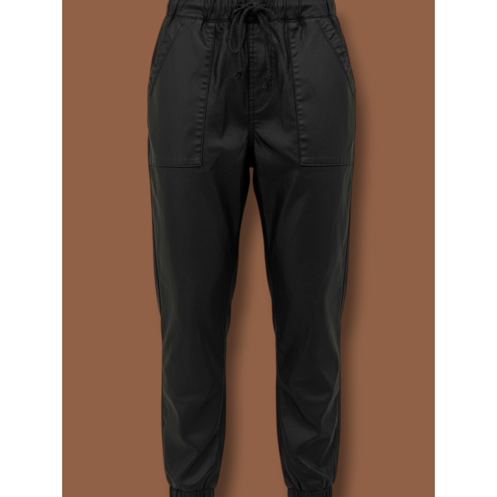 Cloth & Stone Utility‎ Modal Blend Elastic Waist Jogger Pants Black Size M
